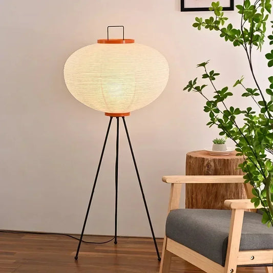 Sakura Akari Japanese Rice Paper Style Floor Lamp